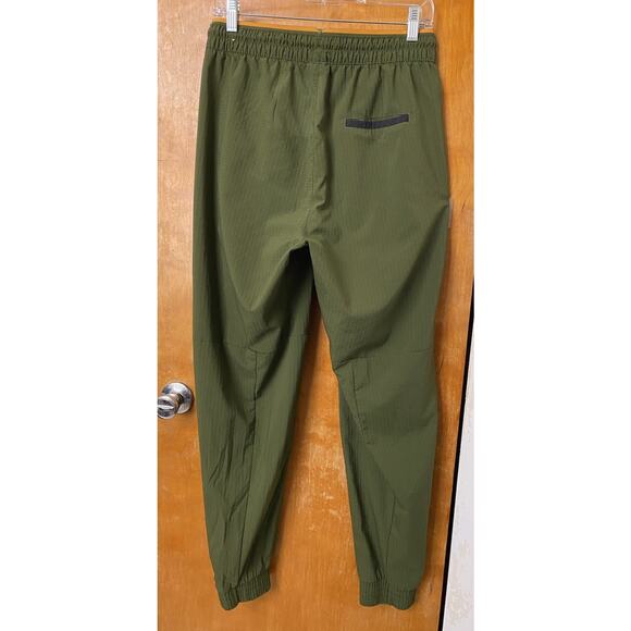 Nike Dri Fit Clash Training Joggers Pants Sz M Army Green Colorblock DM5555-326 - Picture 2 of 6